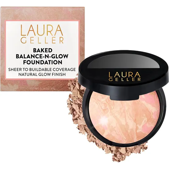 Laura Geller Balance-n-Glow Illuminating Powder Foundation — natural mid-range foundation Ireland