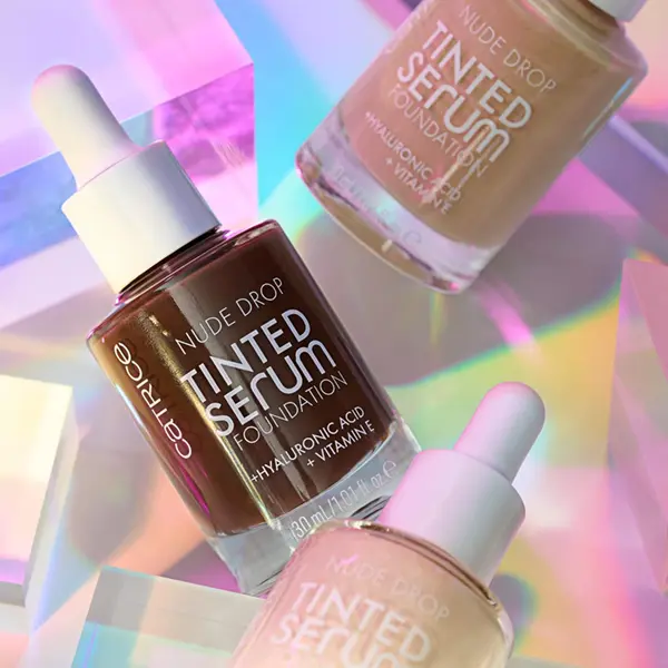 Catrice Nude Drop Tinted Serum Foundation — sensitive skin foundation Ireland