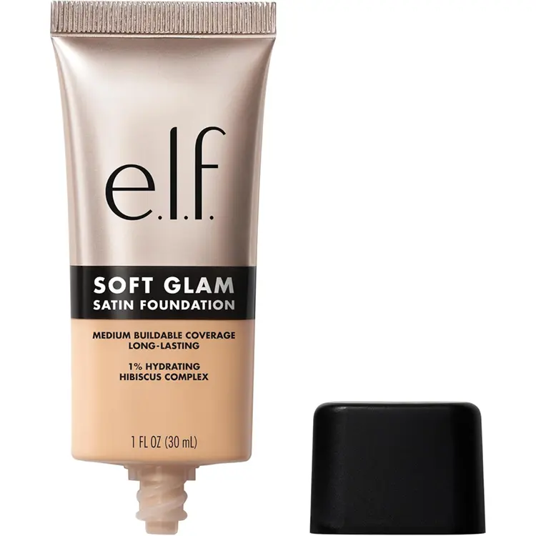 e.l.f. Soft Glam Satin — best budget foundation Ireland