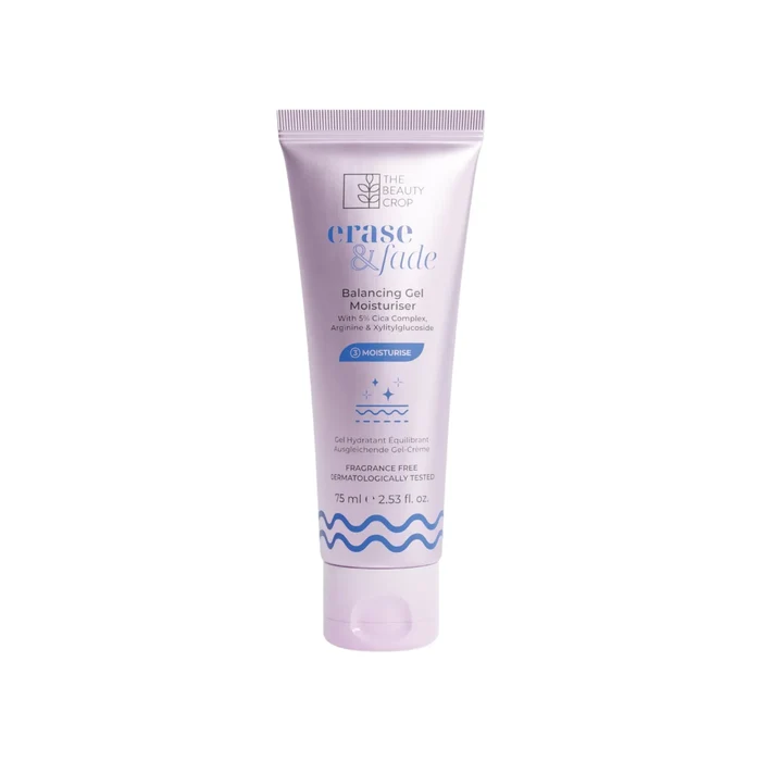 The Beauty Crop Erase and Fade Balancing Gel Moisturiser — clean dewy moisturiser Ireland