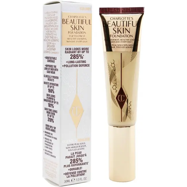 Charlotte Tilbury Beautiful Skin Foundation — radiant dewy foundation Ireland