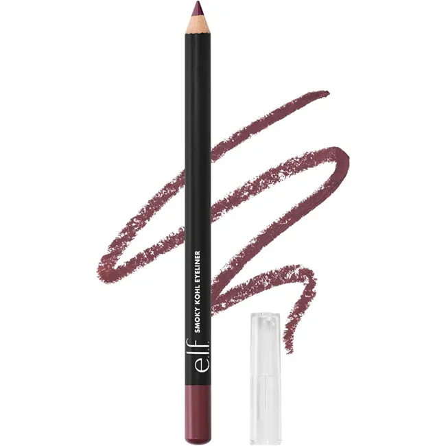 e.l.f. Smoky Kohl Eyeliner — smudged gothic liner Halloween Ireland