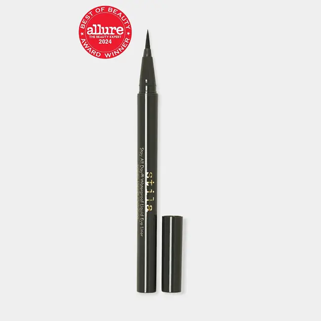 Stila Stay All Day Waterproof Liquid Eyeliner — sharp graphic liner Halloween Ireland