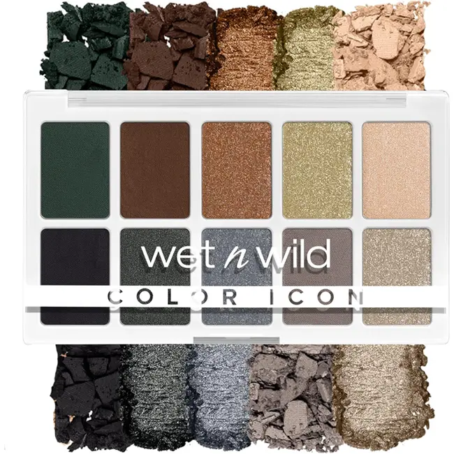 Wet n Wild Color Icon Lights Off dark eyeshadow palette — Halloween eyeshadow Ireland