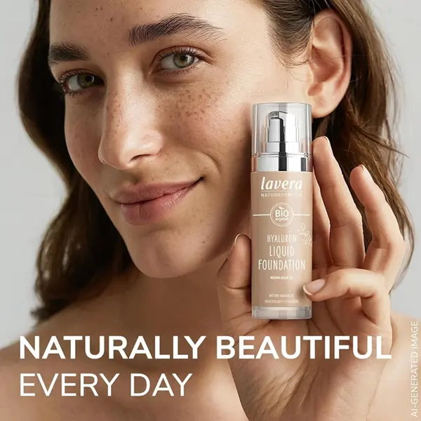 Lavera Hyaluron Liquid Foundation for mature skin